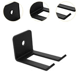 Maxbell Barbell Holder Space Saving Practical Wall Mounted for Home Garage Accessory hold 1 Barbell