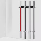 Maxbell Barbell Holder Space Saving Practical Wall Mounted for Home Garage Accessory hold 3 Barbell