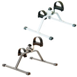 Maxbell Stepper Pedal Exerciser Compact Fitness Indoor Mini Under Desk Exercise Bike White