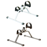 Maxbell Stepper Pedal Exerciser Compact Fitness Indoor Mini Under Desk Exercise Bike White