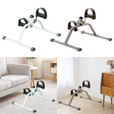 Maxbell Stepper Pedal Exerciser Compact Fitness Indoor Mini Under Desk Exercise Bike White