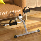 Maxbell Stepper Pedal Exerciser Compact Fitness Indoor Mini Under Desk Exercise Bike White