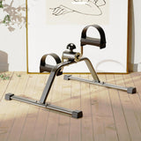 Maxbell Stepper Pedal Exerciser Compact Fitness Indoor Mini Under Desk Exercise Bike Black