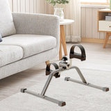 Maxbell Stepper Pedal Exerciser Compact Fitness Indoor Mini Under Desk Exercise Bike Black