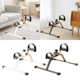 Maxbell Pedal Exerciser Fitness Versatile Mini Exercise Bike for Indoor Home Seniors White