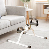 Maxbell Pedal Exerciser Fitness Versatile Mini Exercise Bike for Indoor Home Seniors White