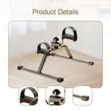 Maxbell Pedal Exerciser Fitness Versatile Mini Exercise Bike for Indoor Home Seniors Black