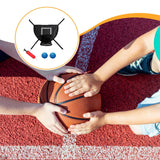 Maxbell Basketball Hoop for Trampoline for Kids Adults Outdoor Lightweight Backboard black