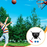 Maxbell Basketball Hoop for Trampoline for Kids Adults Outdoor Lightweight Backboard black
