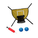 Maxbell Basketball Hoop for Trampoline for Kids Adults Outdoor Lightweight Backboard yellow