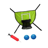 Maxbell Basketball Hoop for Trampoline for Kids Adults Outdoor Lightweight Backboard green