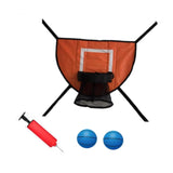 Maxbell Basketball Hoop for Trampoline for Kids Adults Outdoor Lightweight Backboard orange