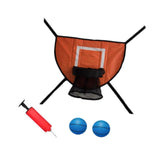 Maxbell Basketball Hoop for Trampoline for Kids Adults Outdoor Lightweight Backboard orange