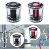 Maxbell Gymnastics Band Winder Tape Winder Portable for Practices Indoor Competition black