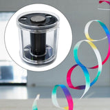 Maxbell Gymnastics Band Winder Tape Winder Portable for Practices Indoor Competition black