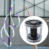 Maxbell Gymnastics Band Winder Tape Winder Portable for Practices Indoor Competition black