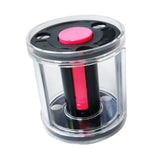 Maxbell Gymnastics Band Winder Tape Winder Portable for Practices Indoor Competition Rose red