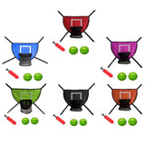 Maxbell Basketball Hoop for Trampoline Sturdy for Dunking Waterproof Basketball Goal red