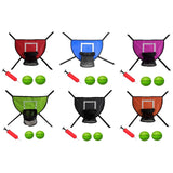 Maxbell Basketball Hoop for Trampoline Sturdy for Dunking Waterproof Basketball Goal red