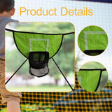 Maxbell Basketball Hoop for Trampoline Sturdy for Dunking Waterproof Basketball Goal green