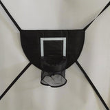 Maxbell Basketball Hoop for Trampoline Sturdy for Dunking Waterproof Basketball Goal black