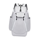 Maxbell Gym Bag Handbag Lightweight Basketball Bag for Backpacking Traveling Outdoor White