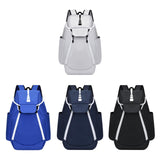 Maxbell Gym Bag Handbag Lightweight Basketball Bag for Backpacking Traveling Outdoor White