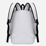 Maxbell Gym Bag Handbag Lightweight Basketball Bag for Backpacking Traveling Outdoor White