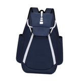 Maxbell Gym Bag Handbag Lightweight Basketball Bag for Backpacking Traveling Outdoor Deep Blue