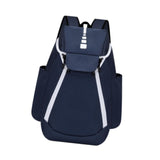 Maxbell Gym Bag Handbag Lightweight Basketball Bag for Backpacking Traveling Outdoor Deep Blue