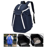 Maxbell Gym Bag Handbag Lightweight Basketball Bag for Backpacking Traveling Outdoor Deep Blue
