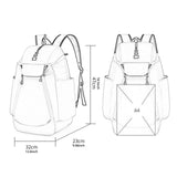 Maxbell Gym Bag Handbag Lightweight Basketball Bag for Backpacking Traveling Outdoor Black