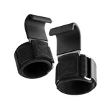 Maxbell 2x Weight Lifting Hooks Fitness Powerlifting Grips for Gym Powerlifts Liftups Black