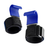 Maxbell 2x Weight Lifting Hooks Fitness Powerlifting Grips for Gym Powerlifts Liftups Blue