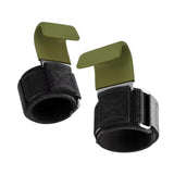 Maxbell 2x Weight Lifting Hooks Fitness Powerlifting Grips for Gym Powerlifts Liftups Green