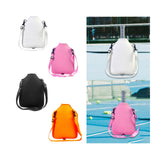 Maxbell Paddle Bag Pickleball Accessory Racket Sleeve for Sports Training White