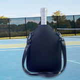 Maxbell Paddle Bag Pickleball Accessory Racket Sleeve for Sports Training Black