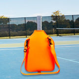 Maxbell Paddle Bag Pickleball Accessory Racket Sleeve for Sports Training Orange