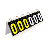 Maxbell Flip Number Score Board Tabletop Score for Football Basketball Sport