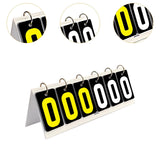 Maxbell Flip Number Score Board Tabletop Score for Football Basketball Sport