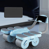 Maxbell Abdominal Roller Wheel for Men Women Fitness Equipment for Strength Training Blue