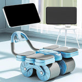 Maxbell Abdominal Roller Wheel for Men Women Fitness Equipment for Strength Training Blue