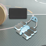 Maxbell Abdominal Roller Wheel for Men Women Fitness Equipment for Strength Training Blue