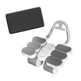 Maxbell Abdominal Roller Wheel for Men Women Fitness Equipment for Strength Training White