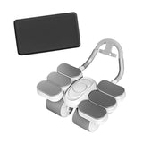 Maxbell Abdominal Roller Wheel for Men Women Fitness Equipment for Strength Training White