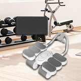 Maxbell Abdominal Roller Wheel for Men Women Fitness Equipment for Strength Training White