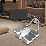 Maxbell Abdominal Roller Wheel for Men Women Fitness Equipment for Strength Training White