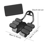 Maxbell Abdominal Roller Wheel for Men Women Fitness Equipment for Strength Training Black
