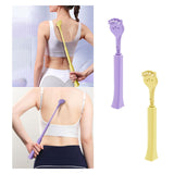 Maxbell Back Scratcher Claws Home Use Long Grab Reach Portable Back Scratching Stick Yellow
