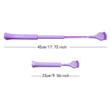 Maxbell Back Scratcher Claws Home Use Long Grab Reach Portable Back Scratching Stick Purple